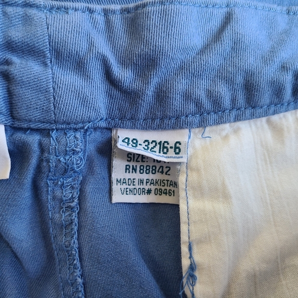 Only Necessity Woman's Sports Knit Capri's, Size: 18 Color: Blue - Picture 9 of 13